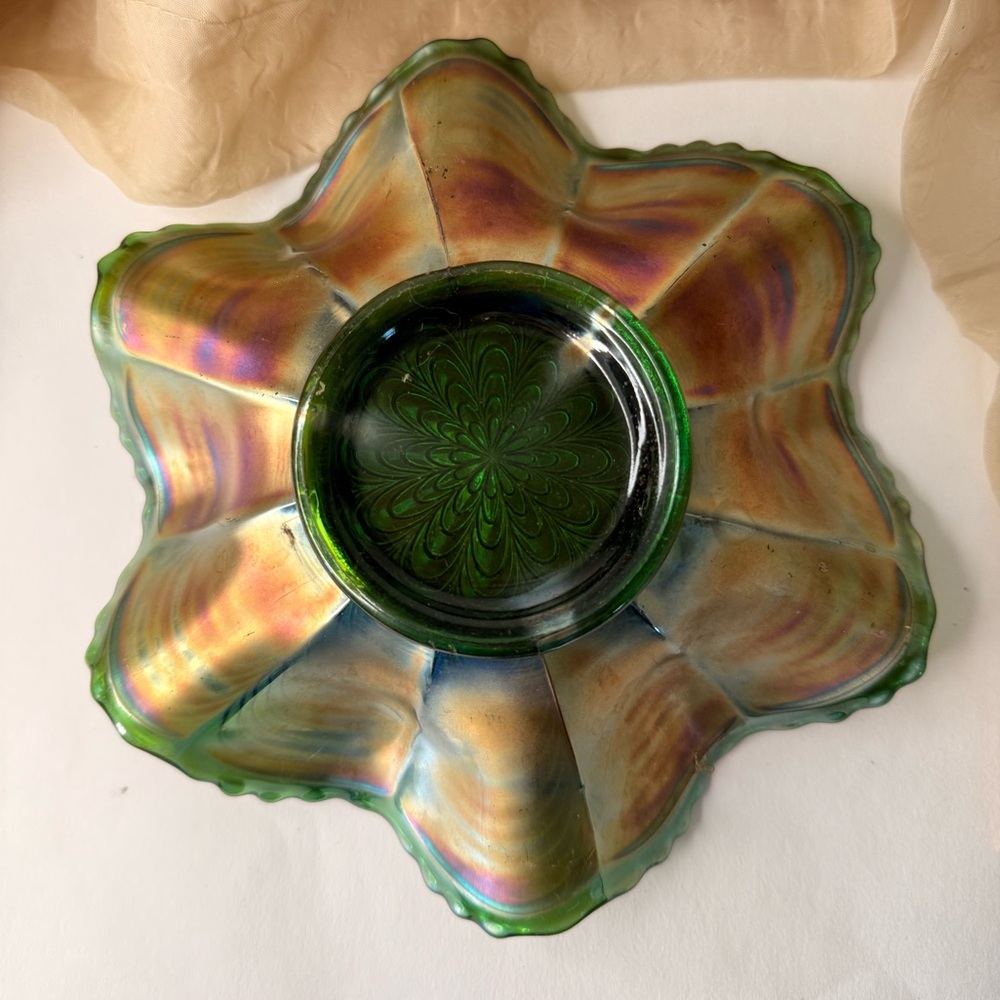 Carnival glass Fenton iridescent - Picture 2 of 3